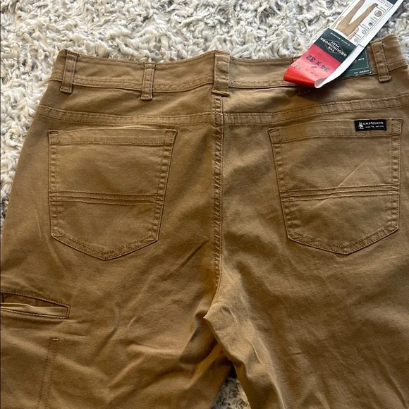 NWT G.H. Bass & Co. Men's Brown Pants Size 34/32 - Picture 9 of 10